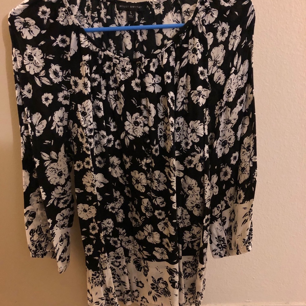 Women’s flowered blouse